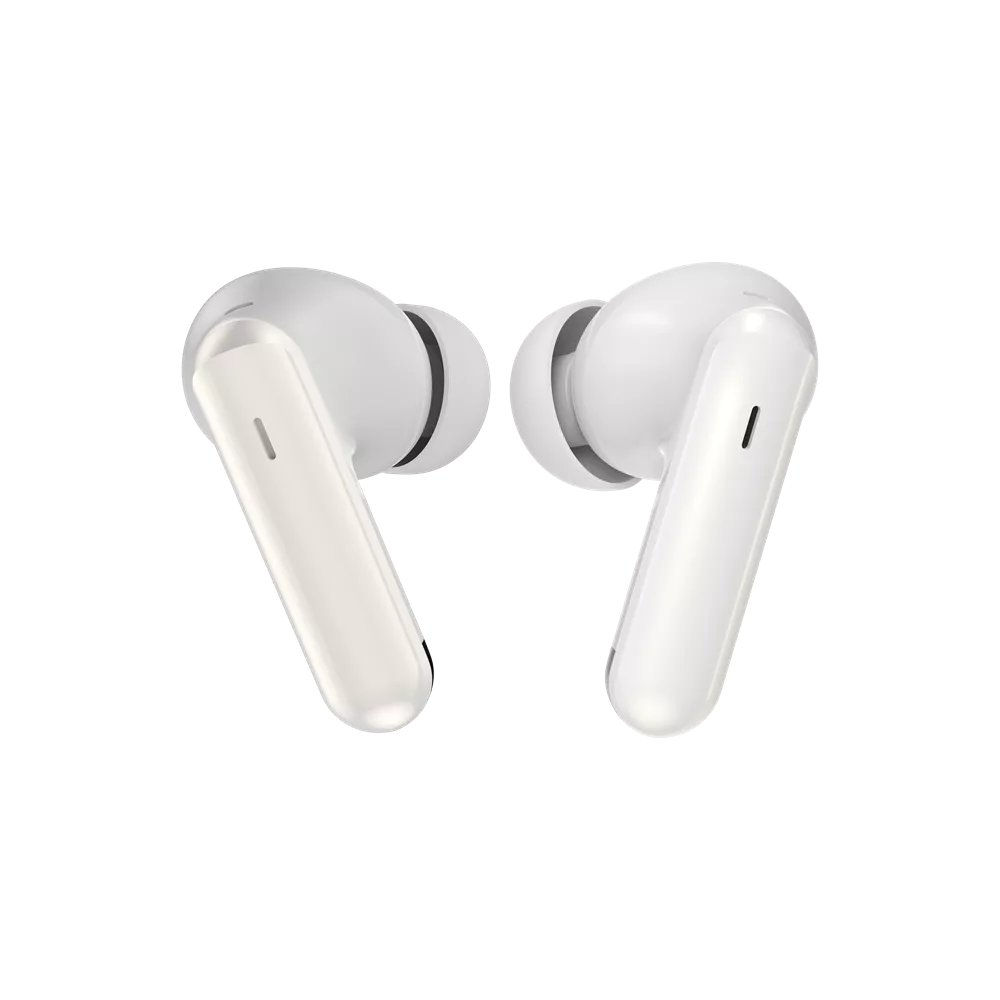 Devia - ANC TWS Pro3 - True Wireless Earbuds & Charging Case & Screen - White